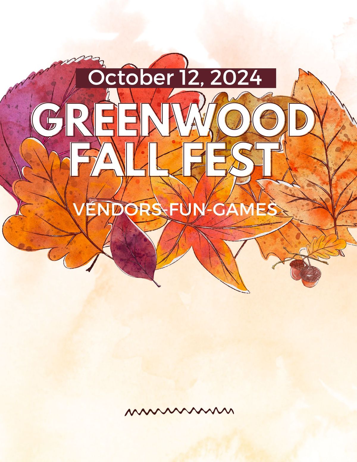 Greenwood Fall Fest - Vendors Wanted!