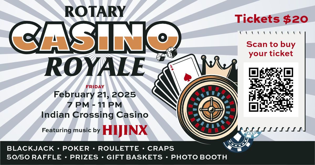 Waupaca Rotary Casino Royale