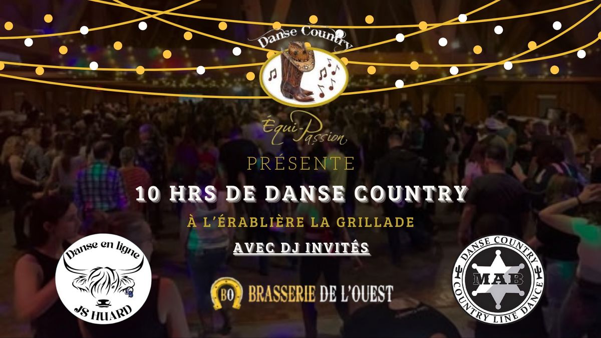 La Grillade 10 hrs de danse Country