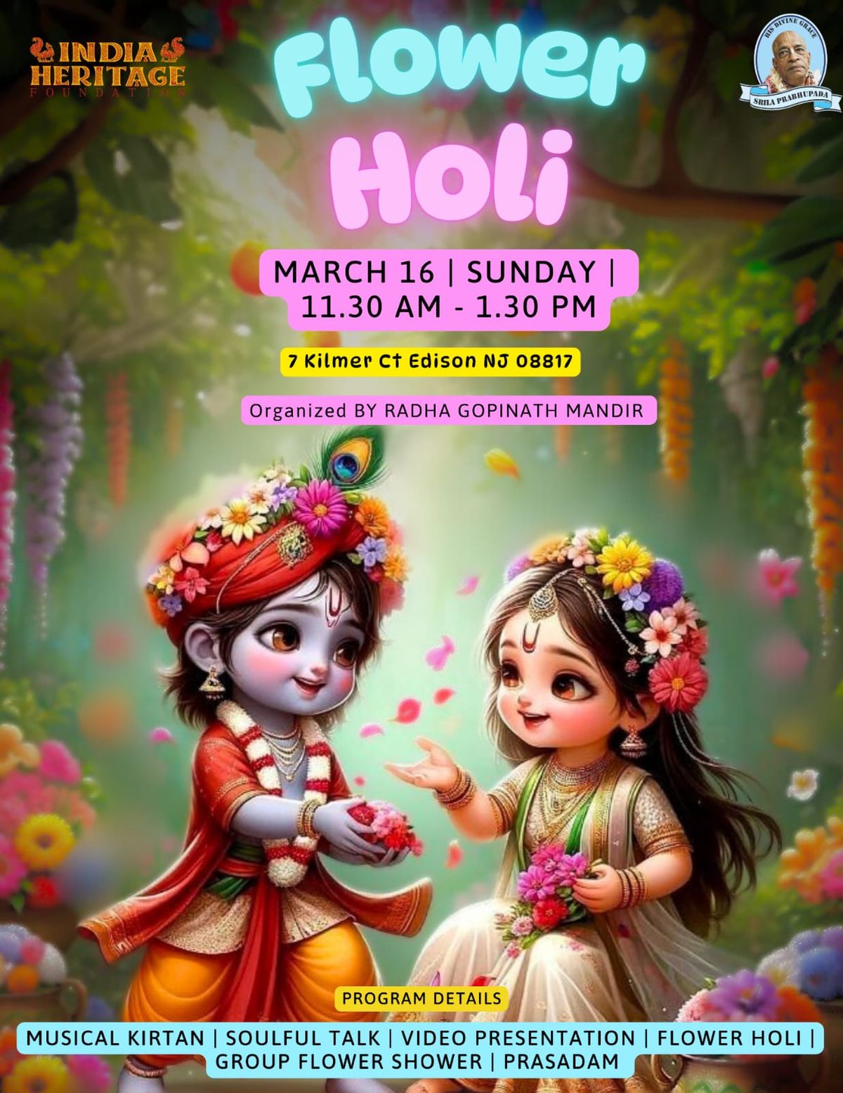 Flower Holi