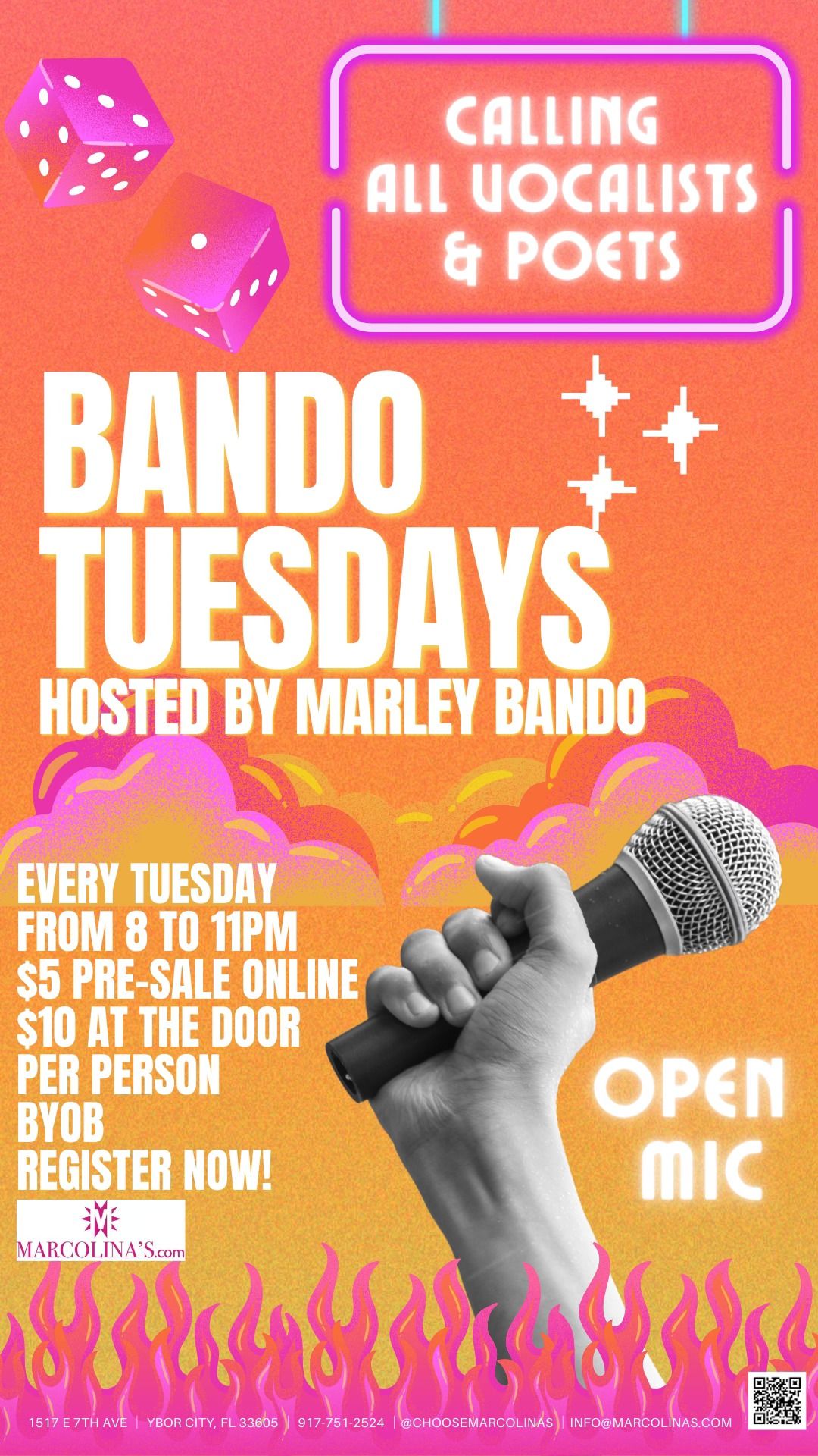Bando Tuesdays Open Mic