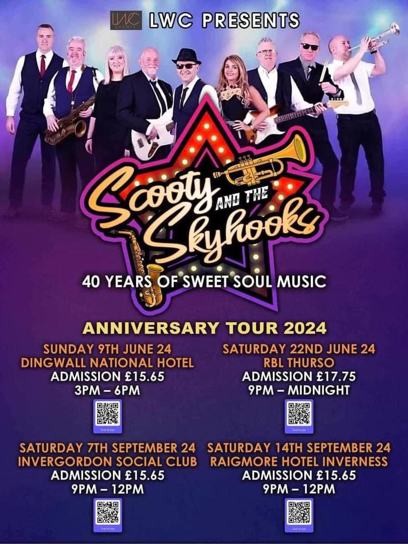 Scooty & the Skyhooks - Raigmore Motel Inverness