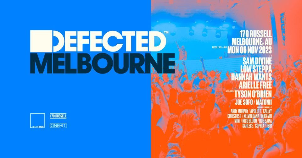 Defected Melbourne 2023