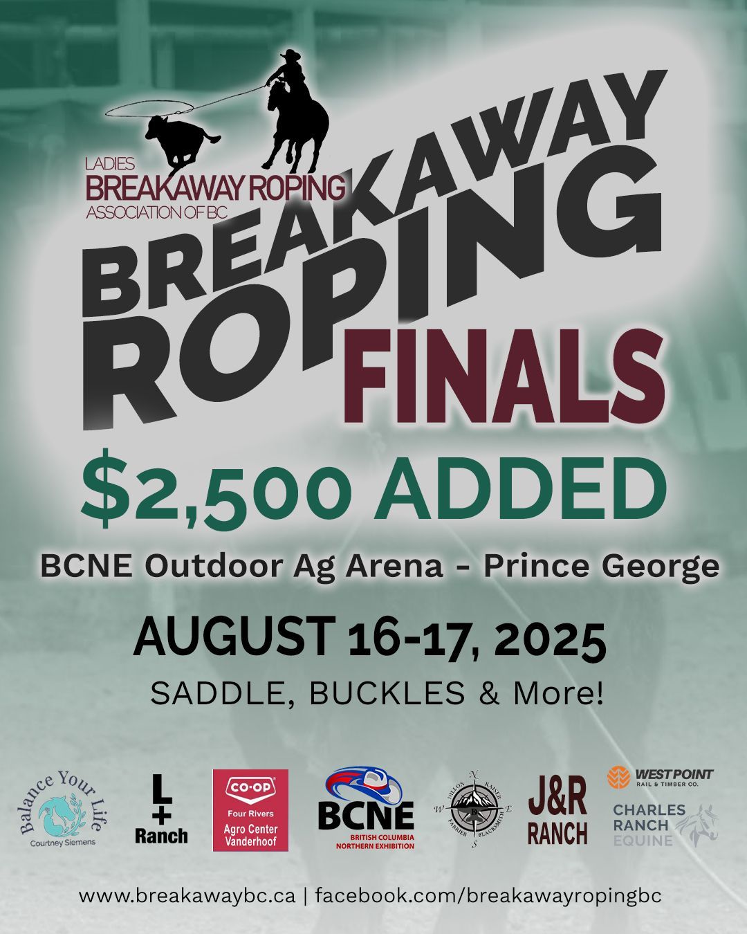 Ladies Breakaway Roping Finals