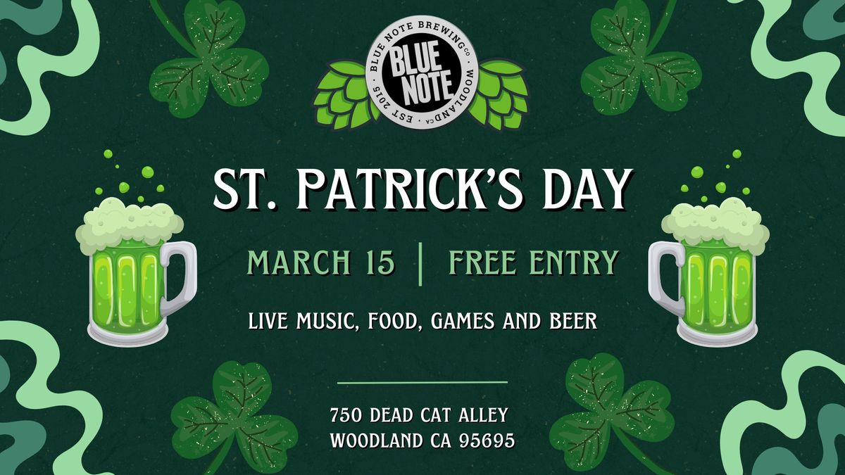 St Patrick's Day at Blue Note Brewing Co.