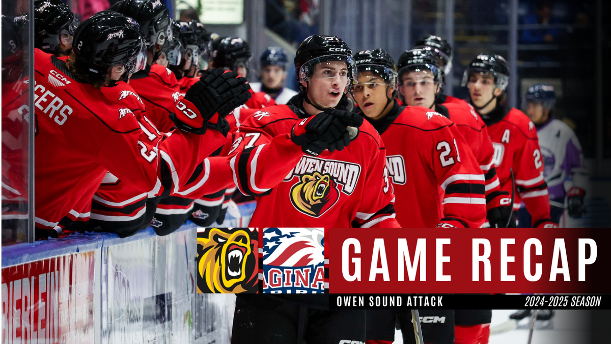 Parking Sudbury Wolves at Owen Sound Attack