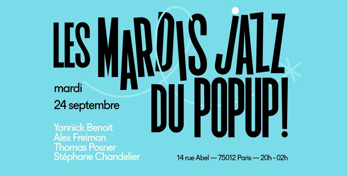 Mardi Jazz du POPUP! \/\/ 24.09.24 \/\/ POPUP!