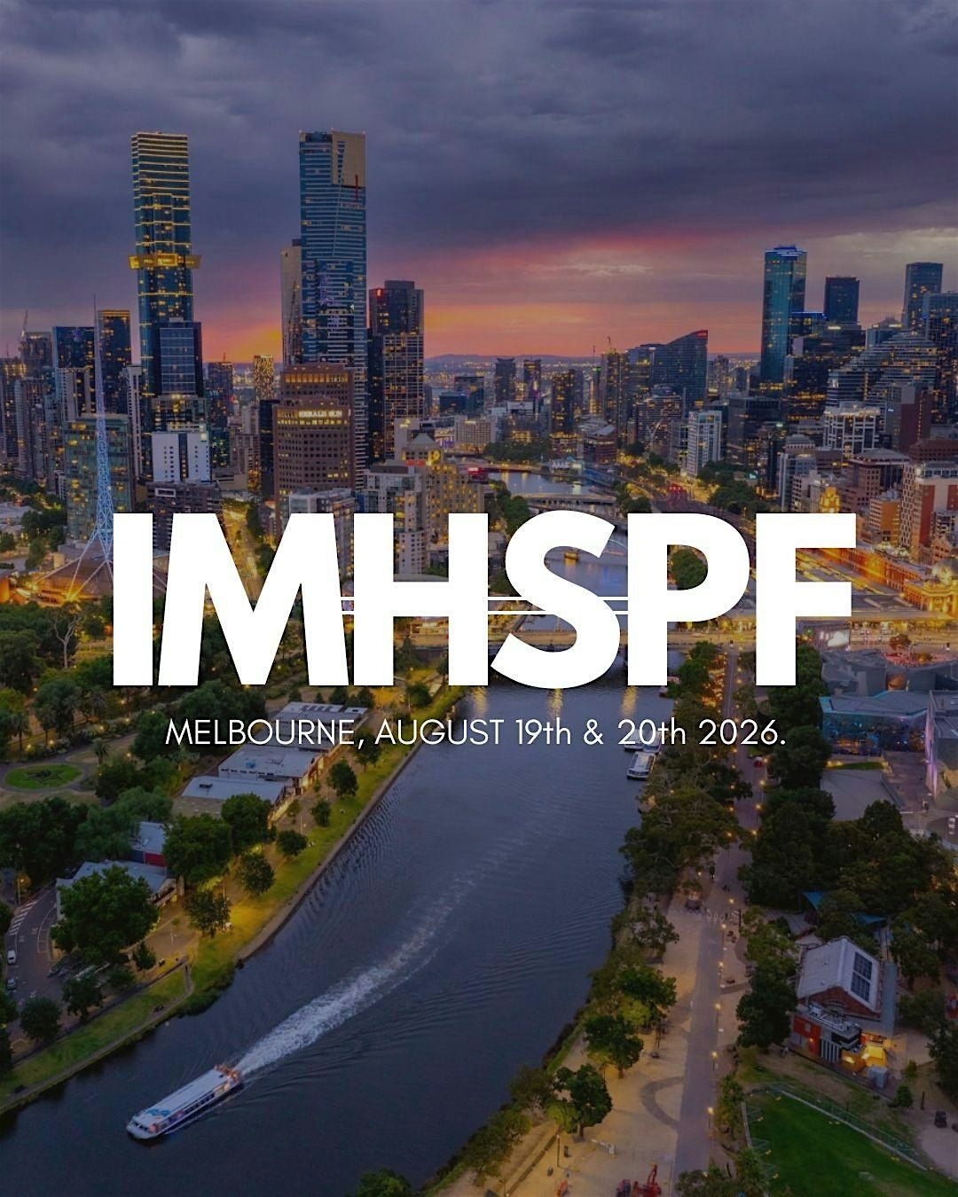 Impact Mental Health & Suicide Prevention Forum, Melbourne.