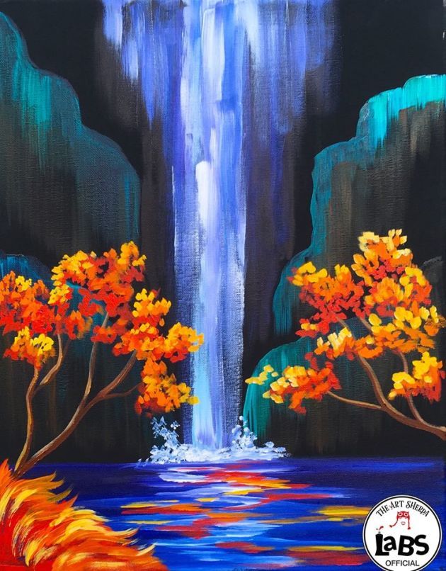 \u201cDon't Go Chasing Waterfalls" In-Studio Paint Party!