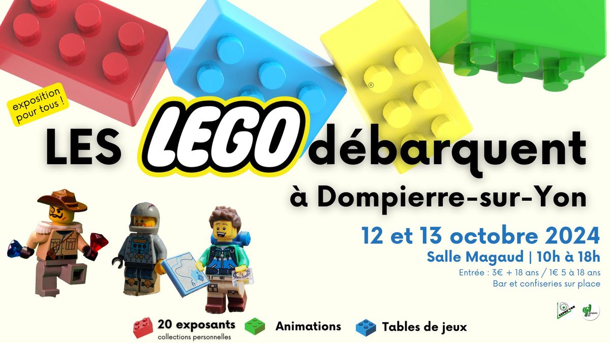 Exposition LEGO\u00ae - Dompierre-sur-Yon 12&13 oct.