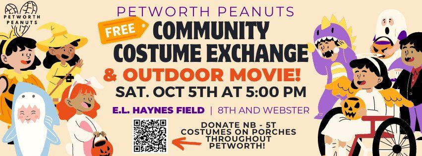 Peanuts Community Costume Exchange & Outdoor Movie!