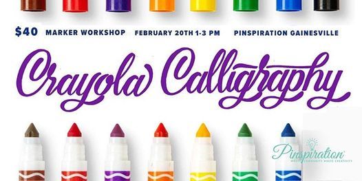 Featured image of post Crayola Calligraphy Letters : The needed tools for crayola calligraphy.