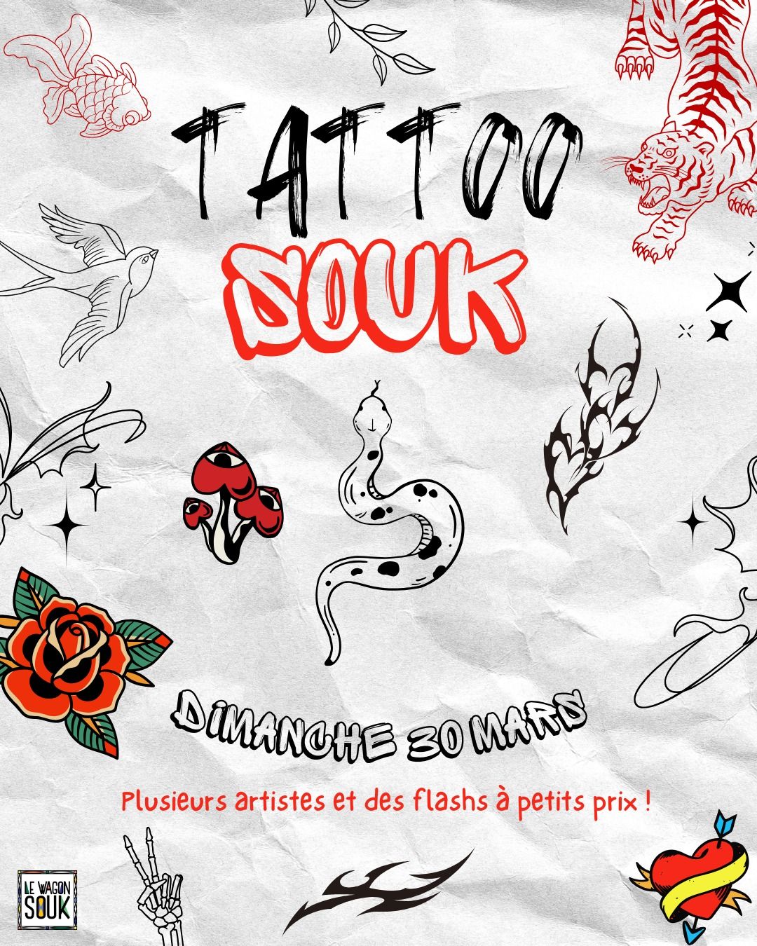 TATTOO SOUK \/\/ CONVENTION TATTOOS