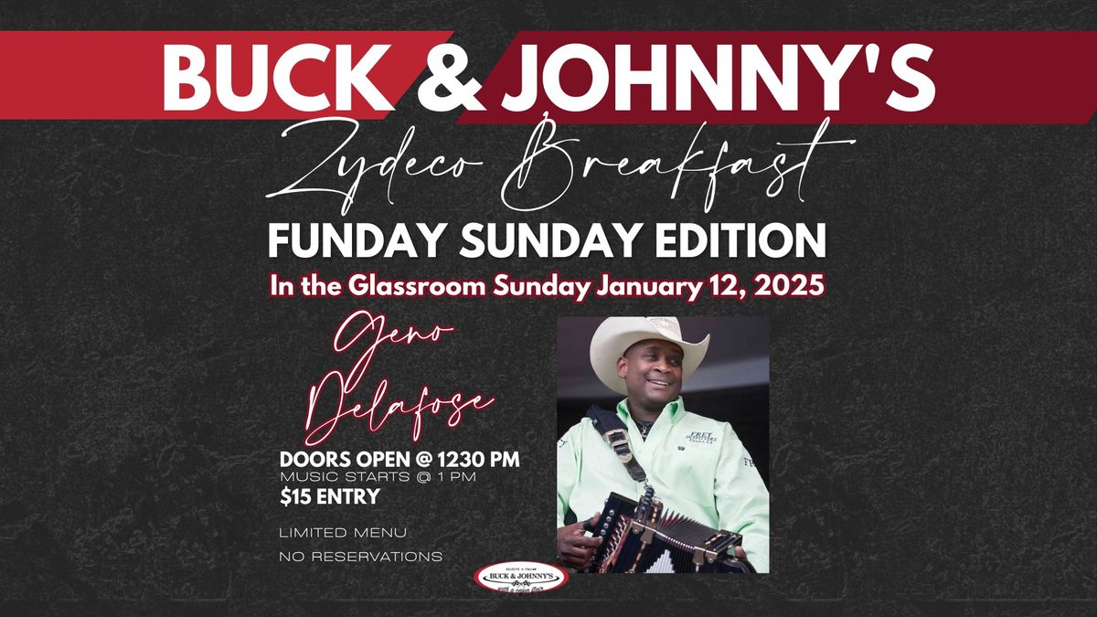 ZYDECO FUNDAY SUNDAY ft Geno Delafose