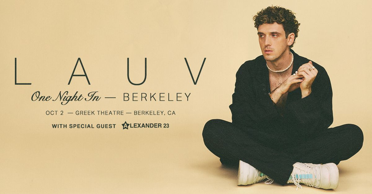 Lauv at Greek Theatre