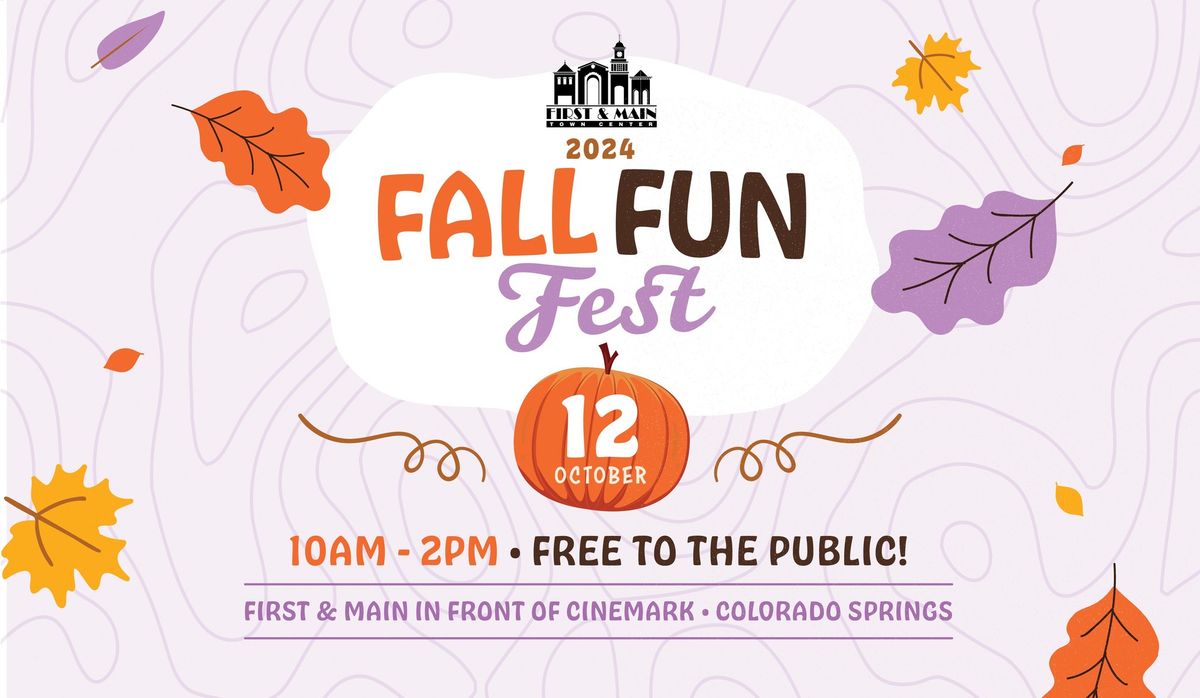 First & Main Fall Fun Fest!