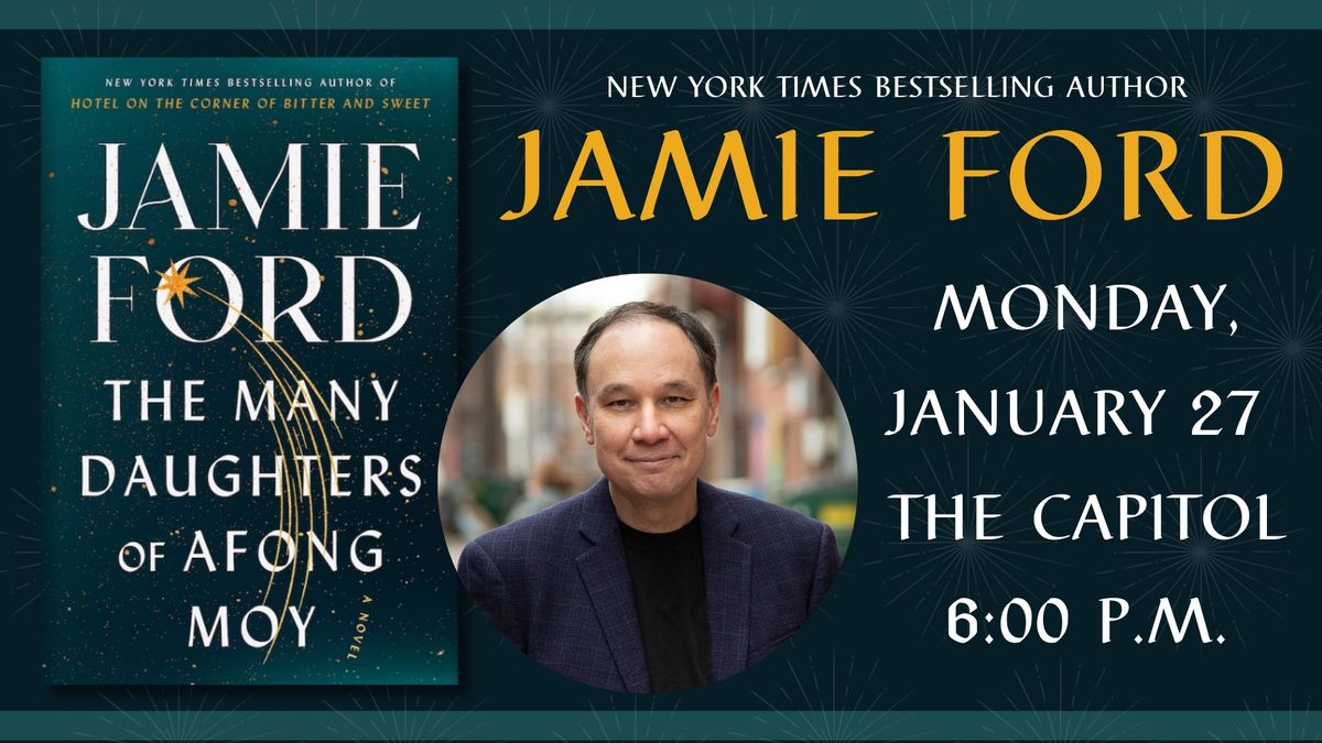 New York Times Bestselling Author Jamie Ford