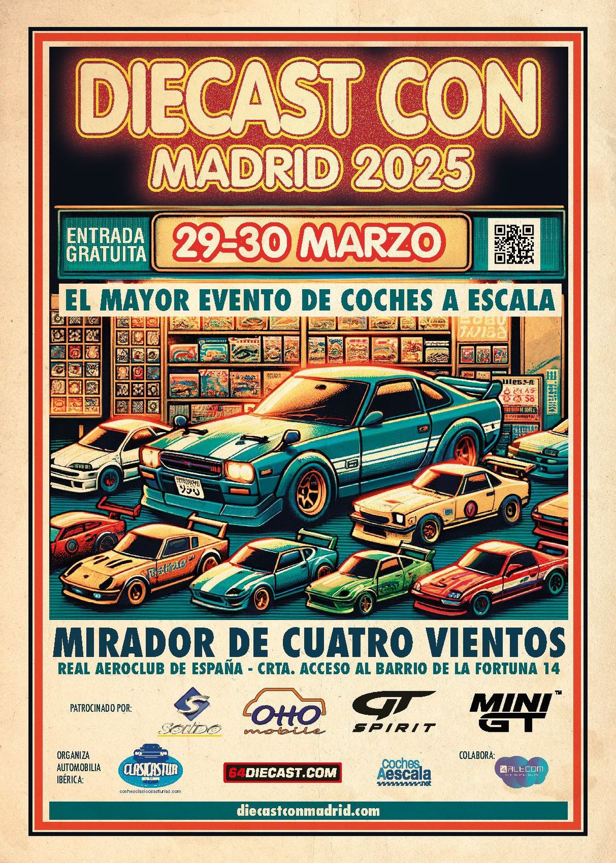 Diecastcon Madrid 29-30 Marzo 2025 