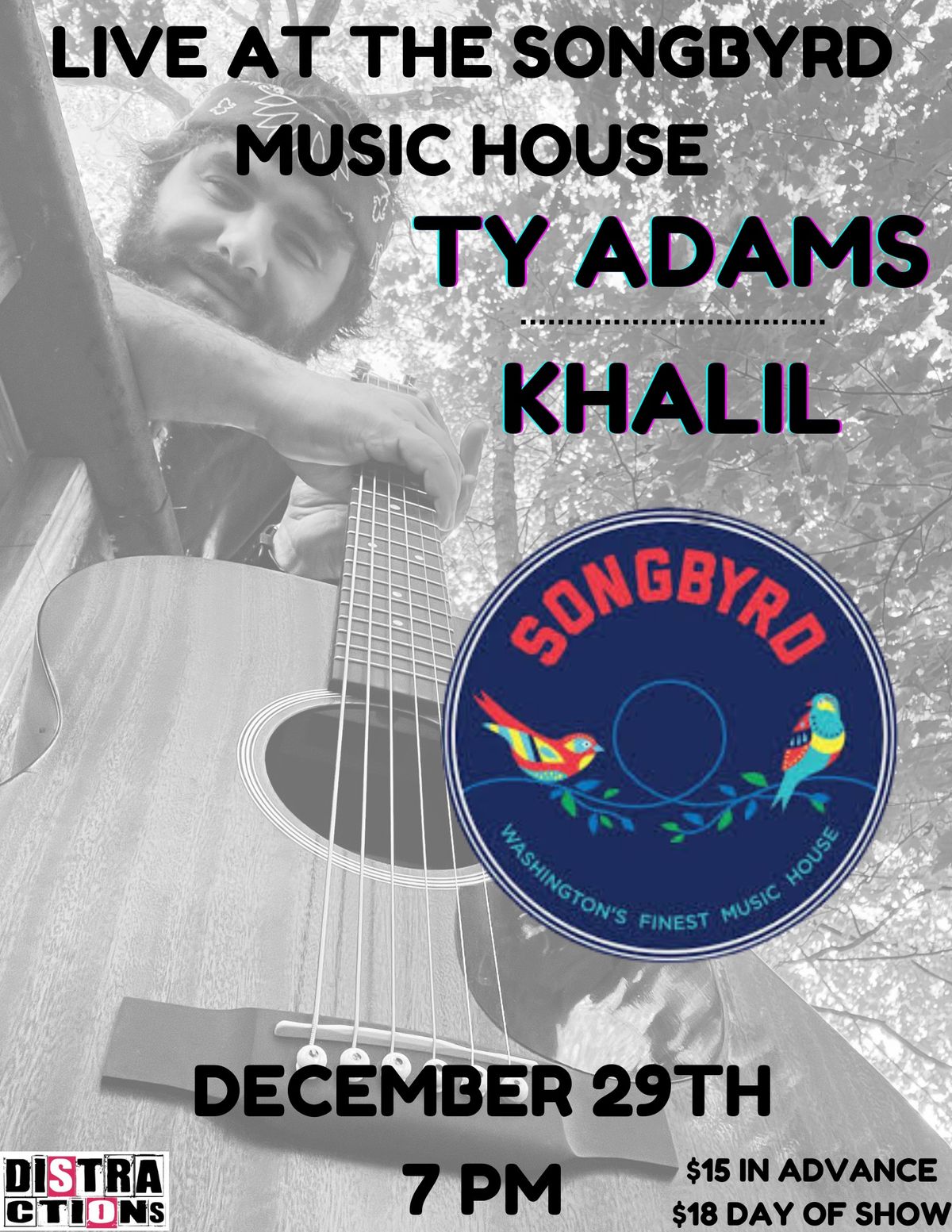 Ty Adams | Khalil Nazar at Songbyrd DC