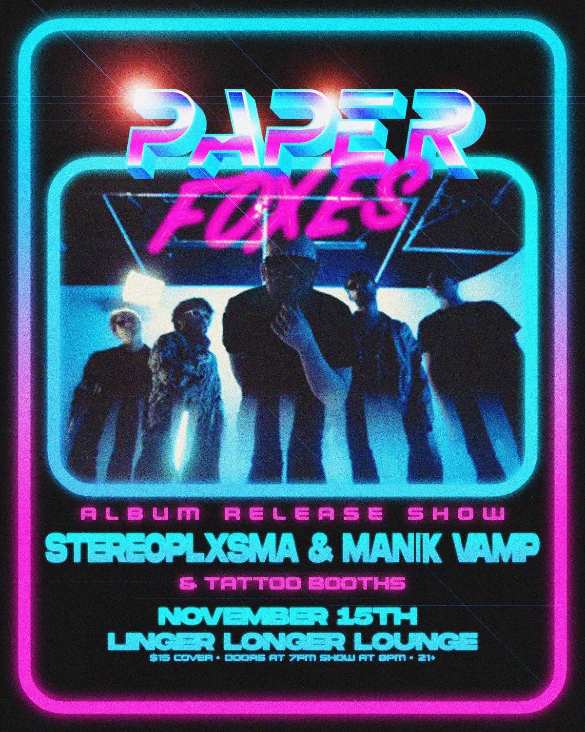 Paper Foxes Album Release Show!