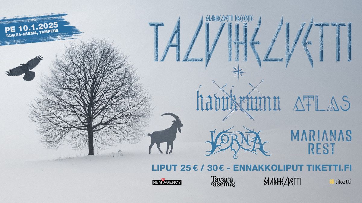 TalviHelvetti pe 10.1.2025, Tavara-Asema, Tampere