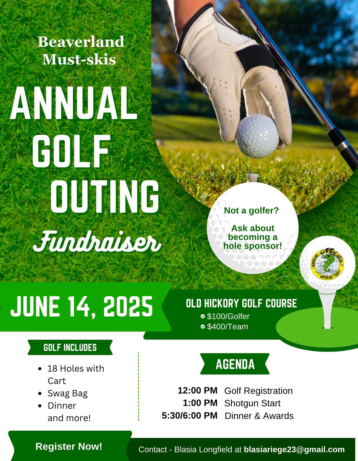 Beaverland Must-skis Annual Golf Outing 