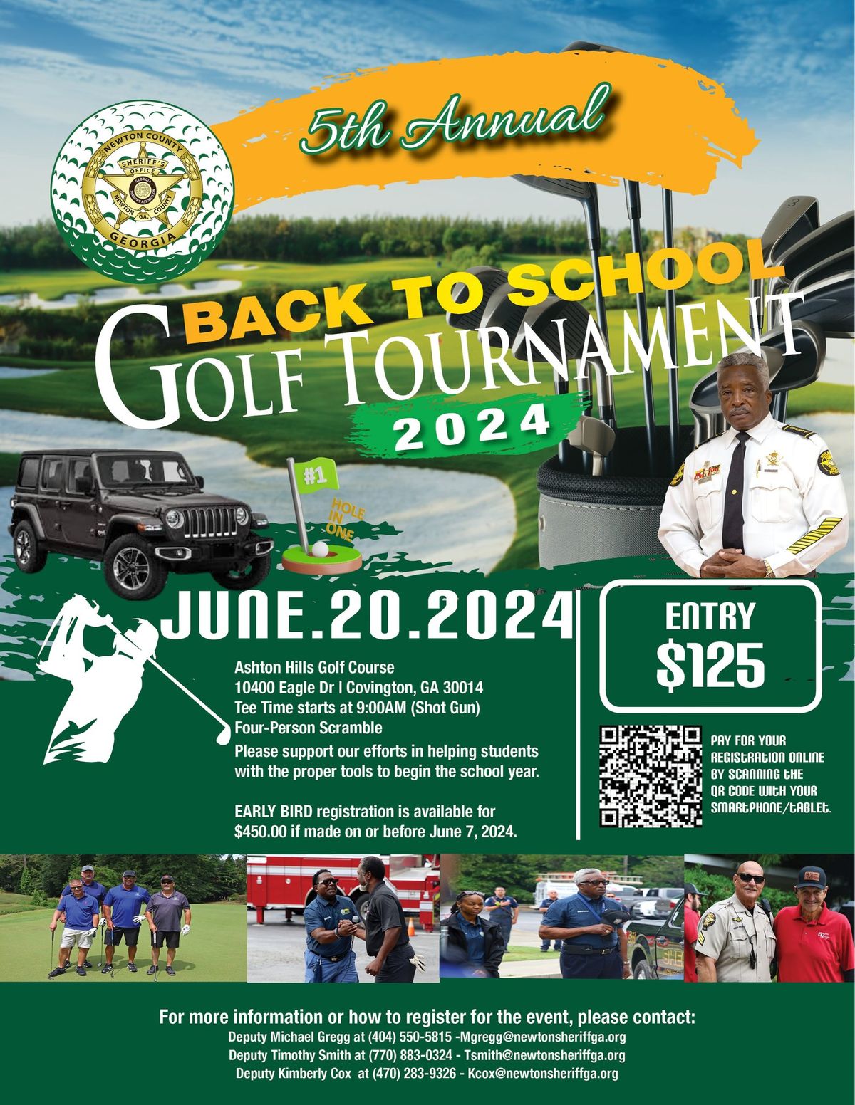 5th Annual Back to School Golf Tournament