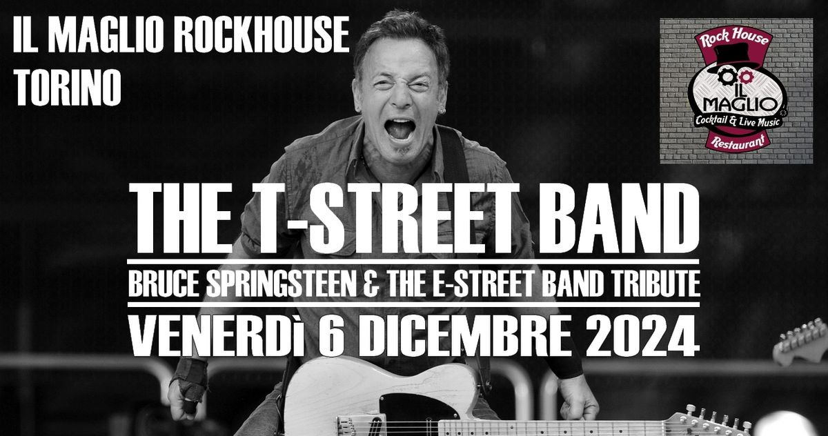 VEN 06\/12\/2024 TRIBUTO A BRUCE SPRINGSTEEN LIVE @ IL MAGLIO - TORINO