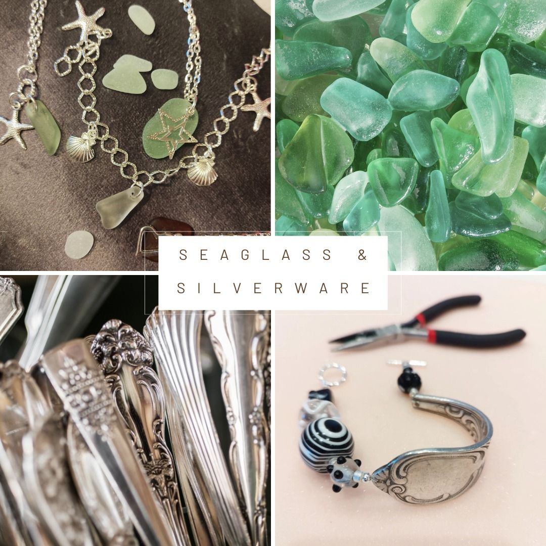 Seaglass & Silverware Jewellery Making Workshop SOLD OUT