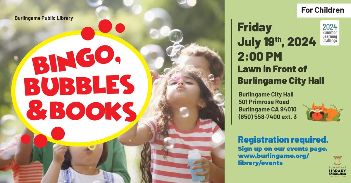 Bingo, Bubbles & Books