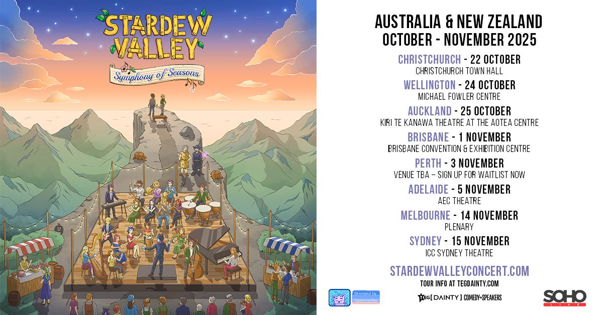 Stardew Valley: Symphony of Seasons [ADELAIDE]