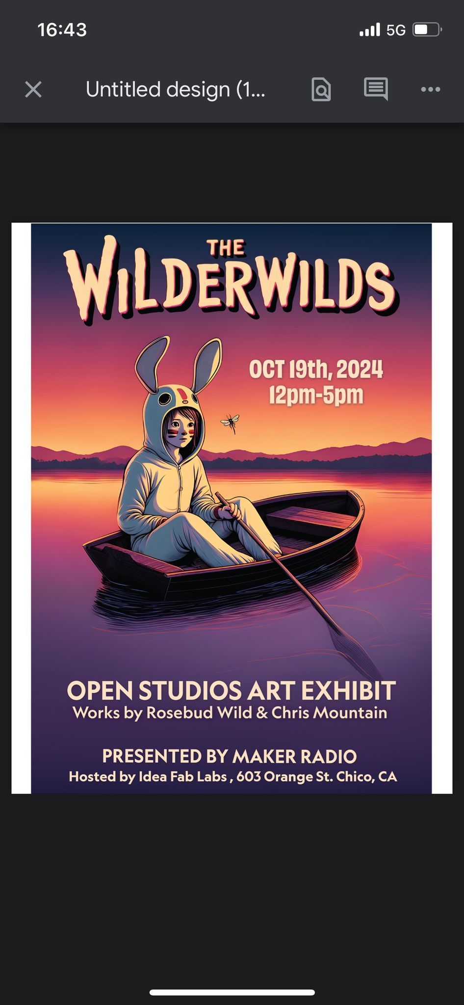 The Wilderwilds -Open Art Exhibit