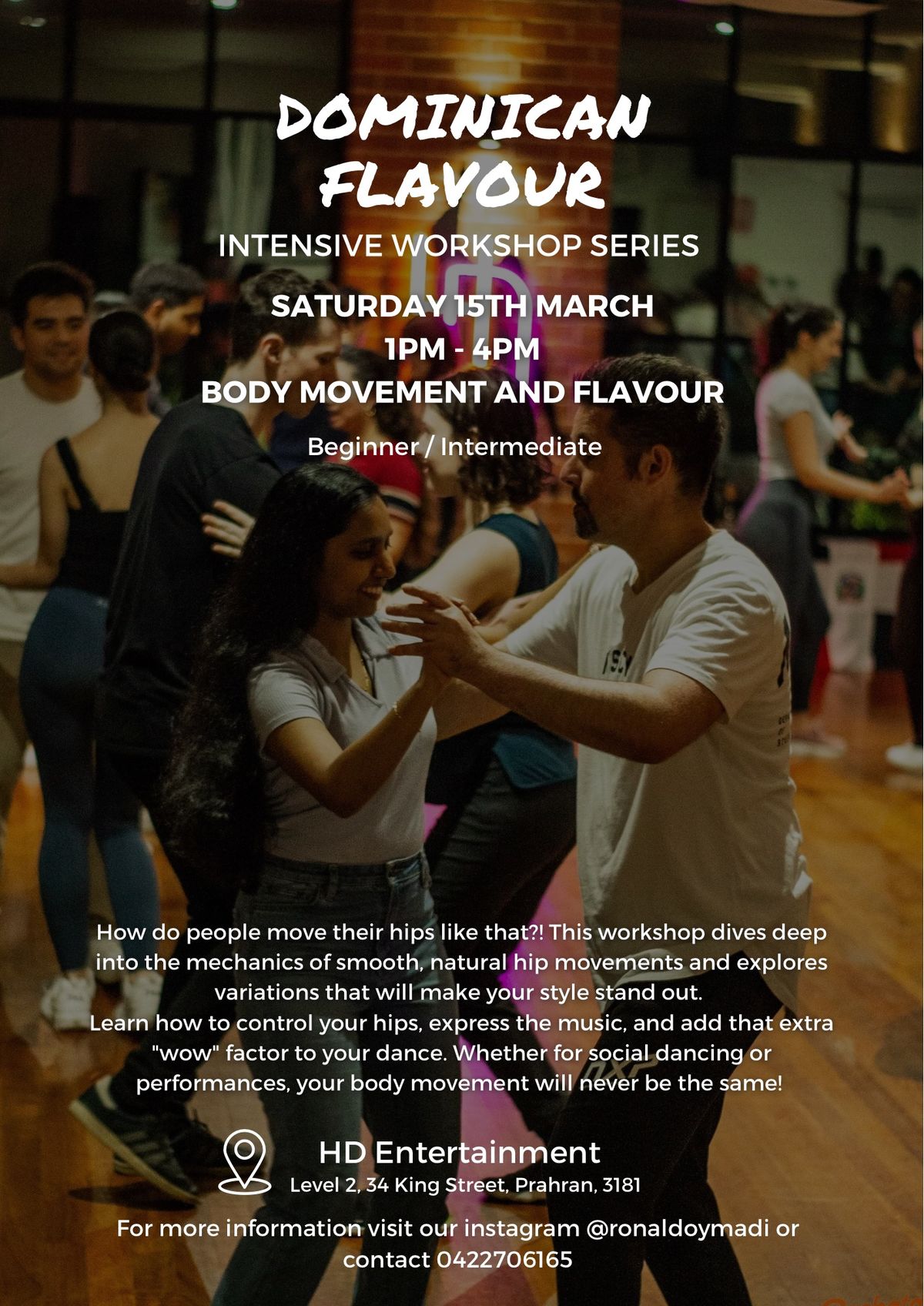 Dominican Flavour Intensive - Body Movement and Flavour 