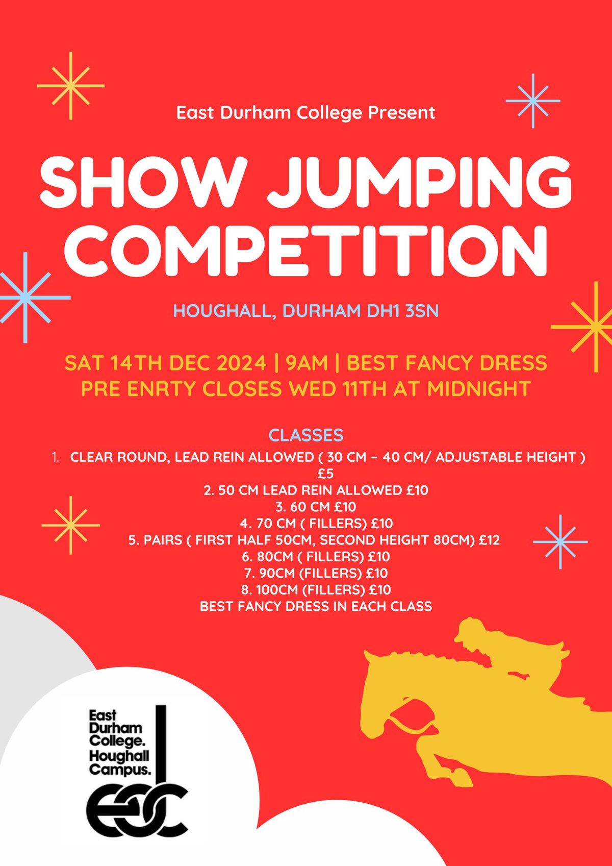 Christmas Show Jumping at Houghall