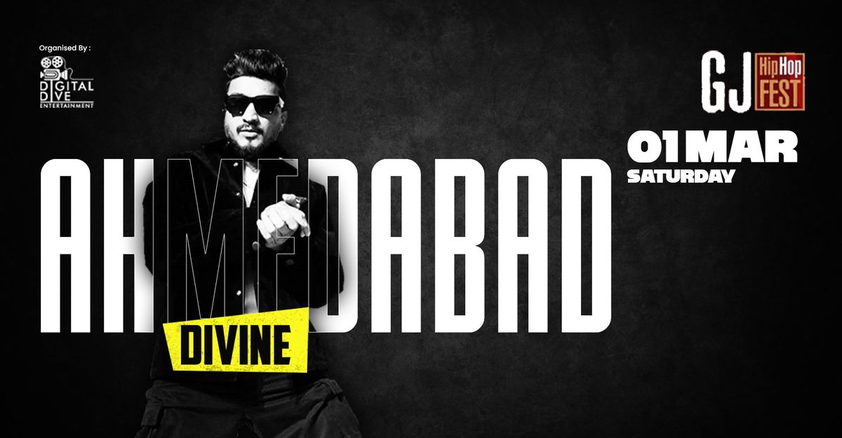 GJ HipHop Fest 2025 Divine feat. Riar Saab Ahmedabad 