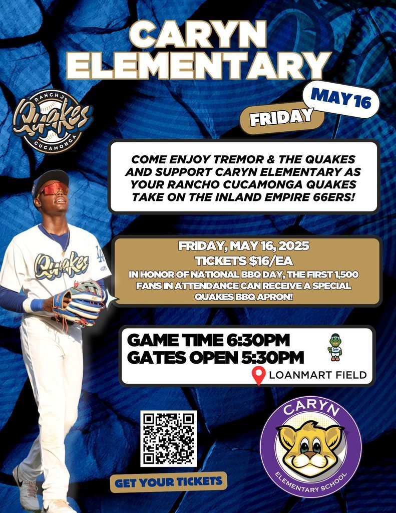 Inland Empire 66ers at Rancho Cucamonga Quakes at LoanMart Field