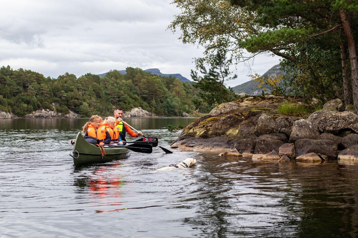 Padletur i Lutsivassdraget