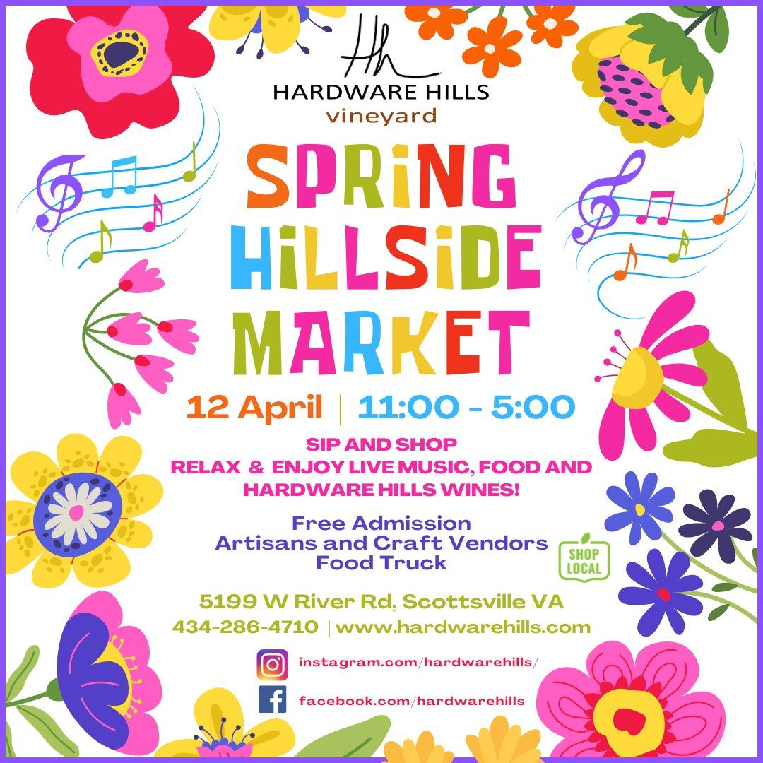 HILLSIDE SPRING MARKET DAY at Hardware Hills