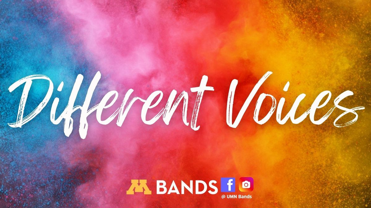 All Campus Bands Concert: "Different Voices"