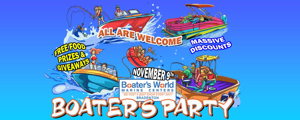 BOATER'S PARTY - FALL INTO BOATING EVENT - FREE EVENT