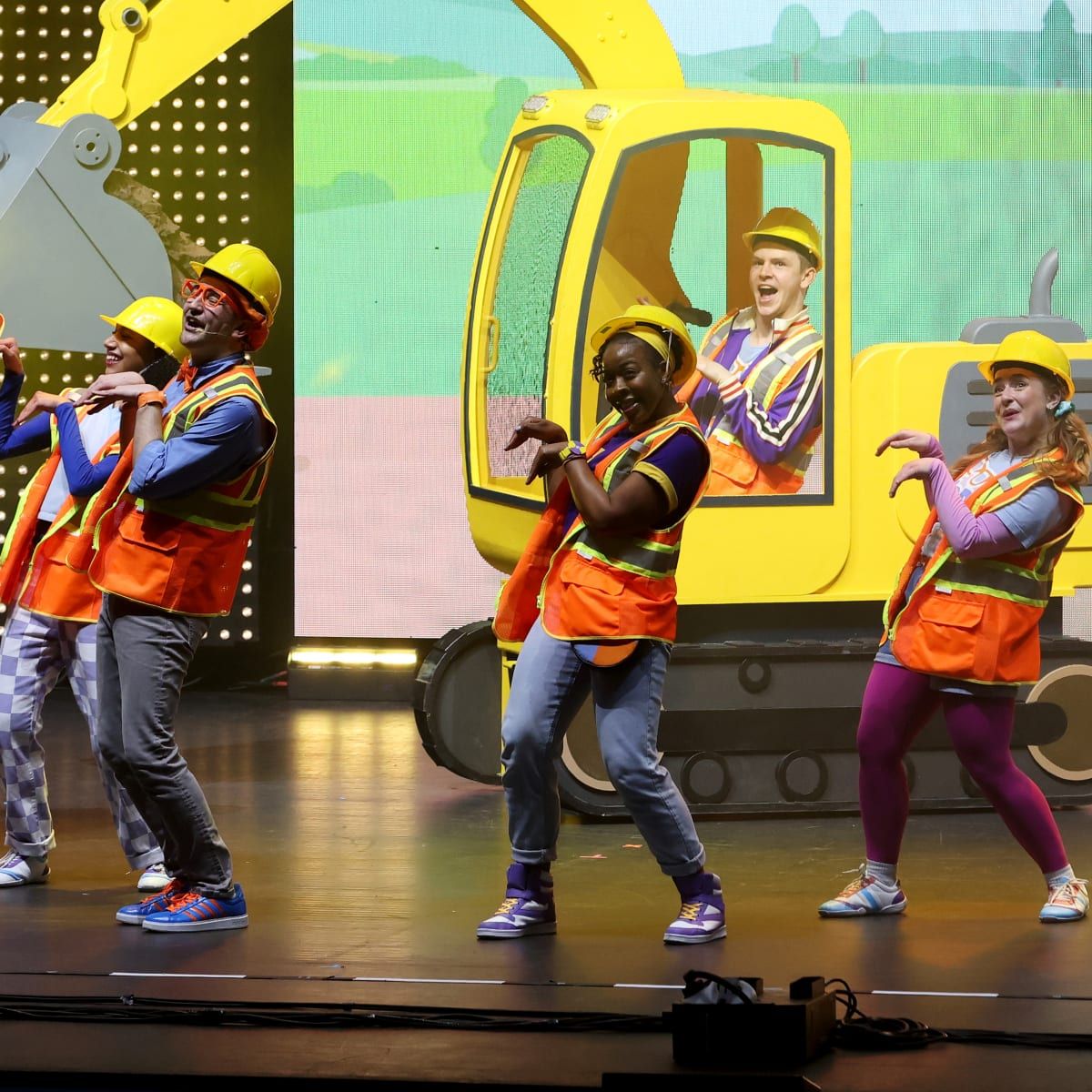 Blippi at Patriots Theater at the War Memorial