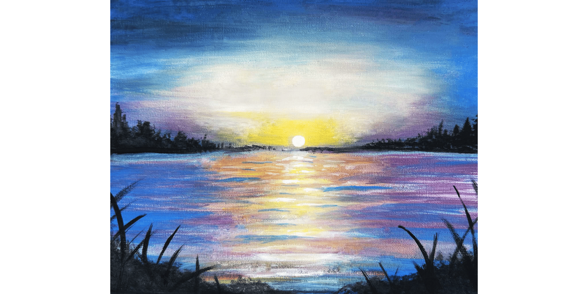 Peaceful Sunset - Paint and Sip in Philadelphia | Classpop!\u2122