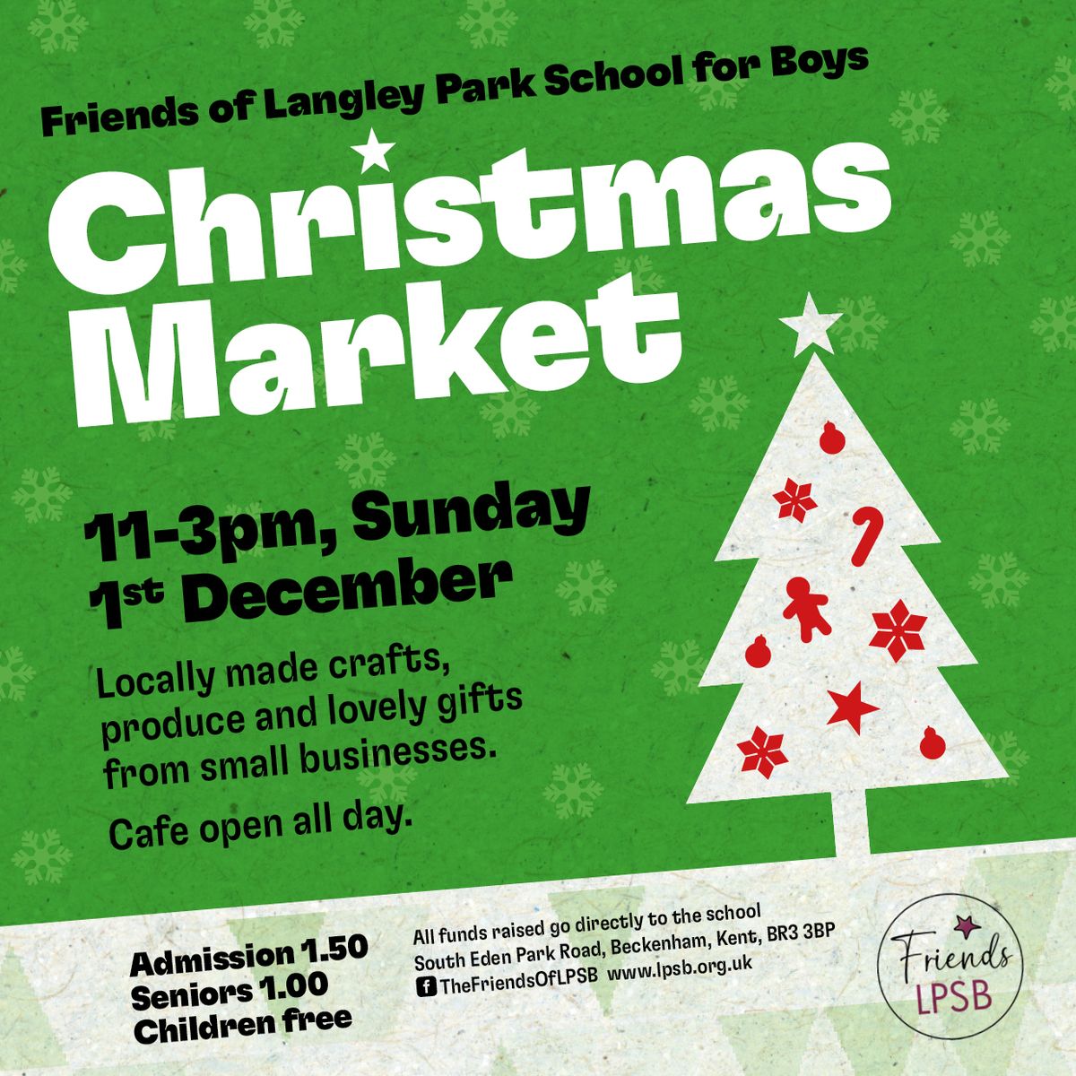 Pop Up at LPSB Christmas Market