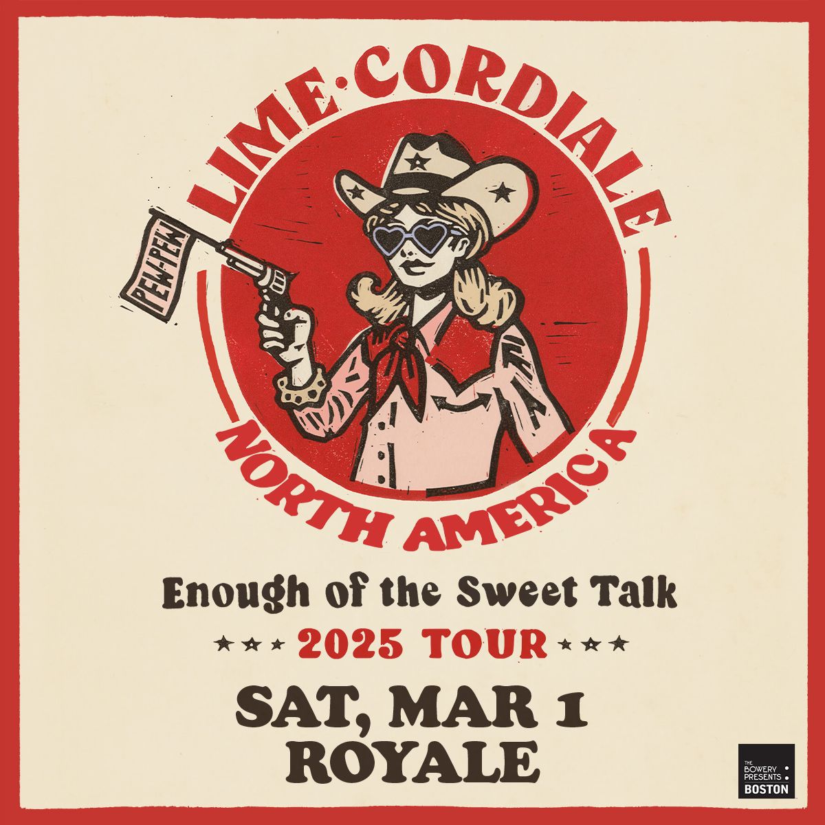 Lime Cordiale at Royale Boston