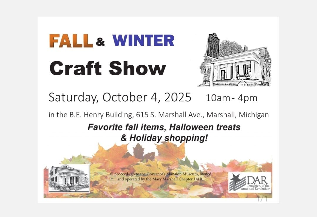 Fall and Winter Craft Show