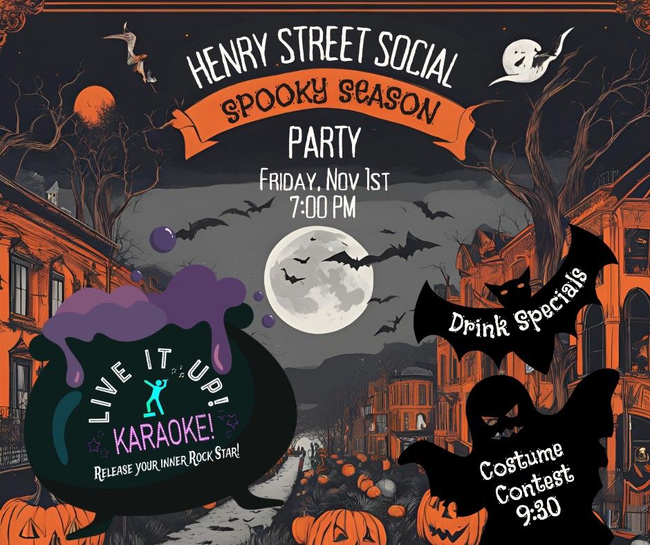 SPOOKY SEASON PARTY!!