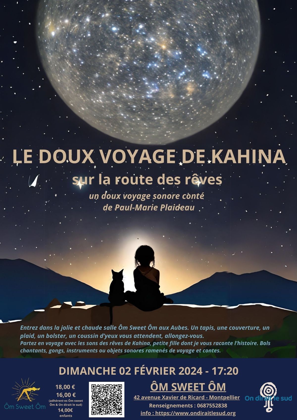 Le doux voyage de Kahina - Sur la route des r\u00eaves - un doux voyage sonore cont\u00e9\u2026