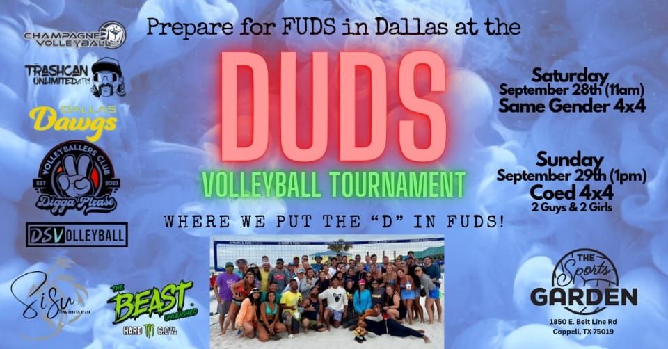 DUDS 4x4 VOLLEYBALL TOURNAMENT 