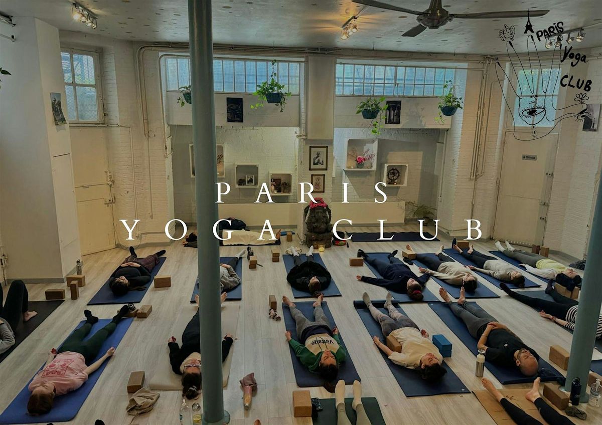 Paris Yoga Club June 7 with Lucy
