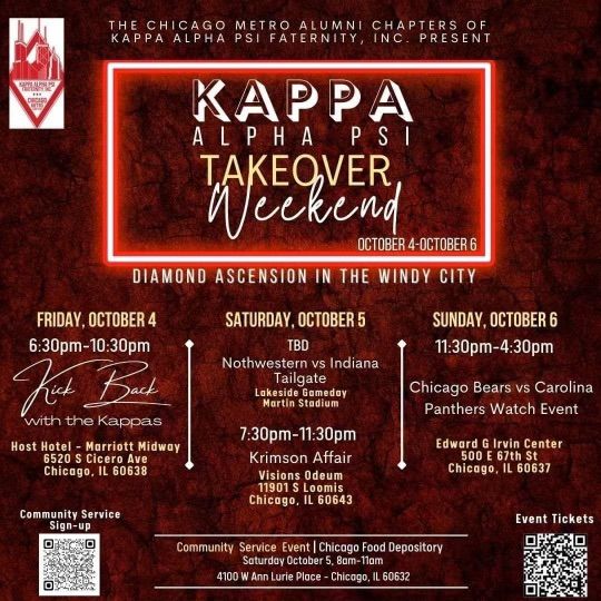 Kappa Alpha Psi Chicago Metro Chapters Takeover - Chicago Edition!!! 